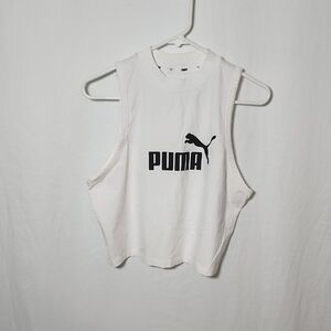 Puma White Tank Top